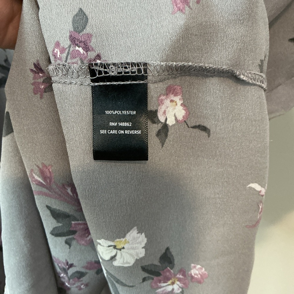 TORRID Women's 2 Lavender Floral Boho Cottagecore - Picture 9 of 12
